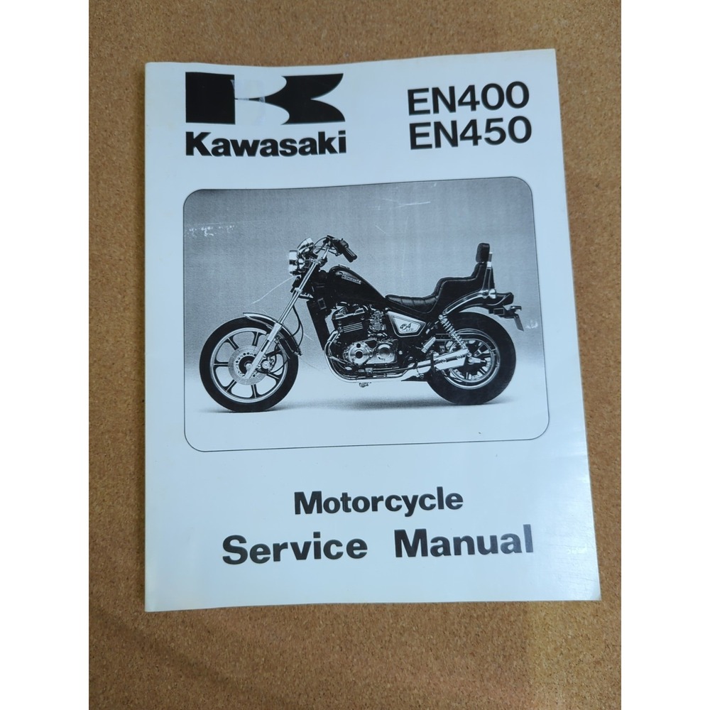 Kawasaki Service Manual EN400 EN450 part no 99924-1056-04